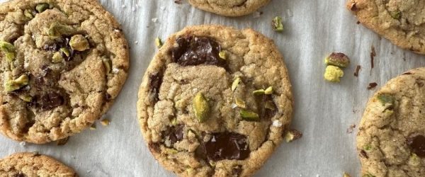 Brown Butter Pistachio Cookies