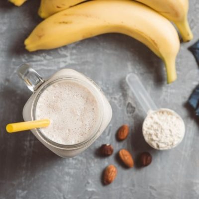 Cake Batter Protein Milkshake
