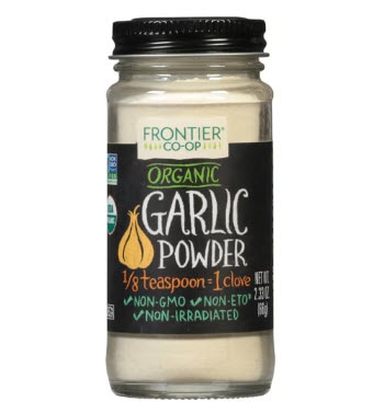 Frontier Co-Op Organic Garlic Powder -- 2.56 oz