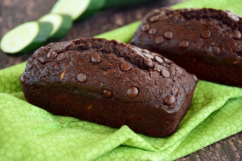 Gluten-Free Double Chocolate Zucchini Bread (Vegan)