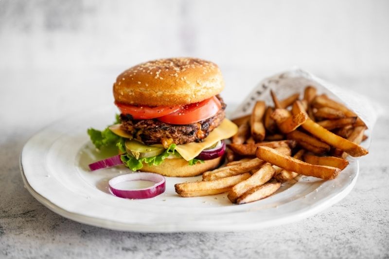 Grillable Black Bean Veggie Burgers