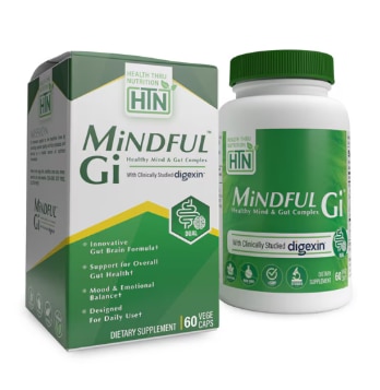 Health Thru Nutrition Mindful Gi Healthy Mind & Gut Formula with Digexin