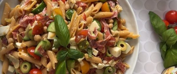 High-Protein Pasta Salad