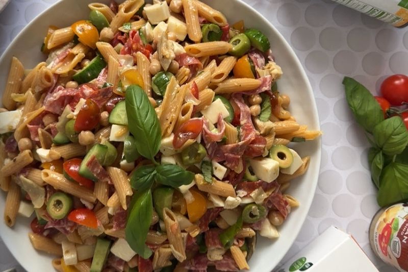 High-Protein Pasta Salad