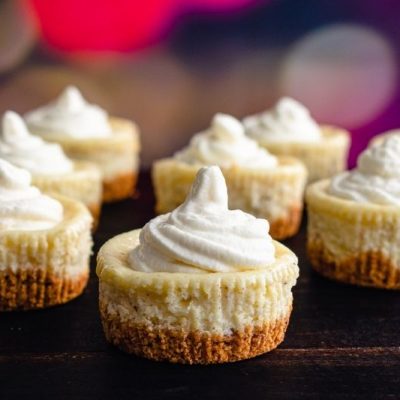 Mini Key Lime Pie Cheesecakes