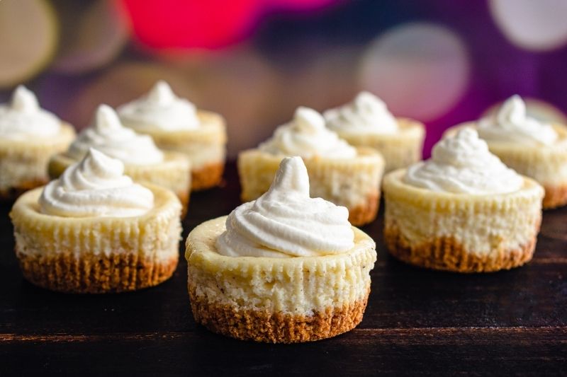 Mini Key Lime Pie Cheesecakes