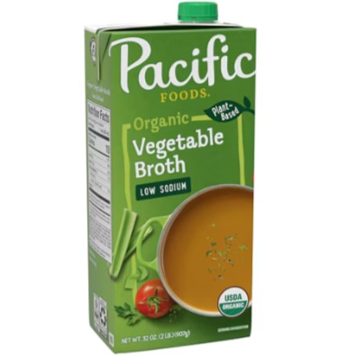 Pacific Foods Organic Vegetable Broth - Low Sodium