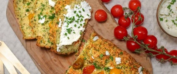 Savory Zucchini Bread With Tomatoes