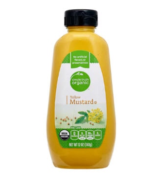 Simple Truth Organic Mustard Organic Yellow -- 12 oz