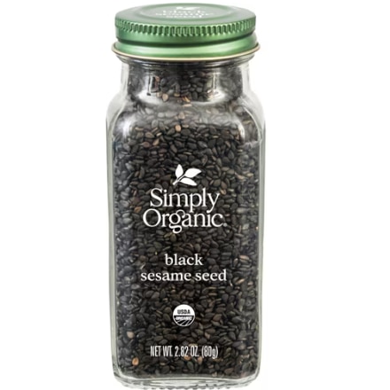 Simply Organic Whole Black Sesame Seeds