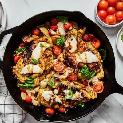 Chicken Caprese Skillet