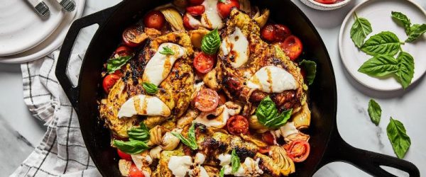 Chicken Caprese Skillet