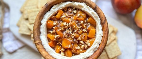 Smoky Peach and Pecan Dip