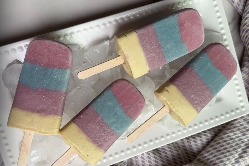 Unicorn Popsicles