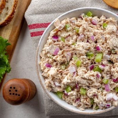 Vegan Tuna Salad With Artichokes