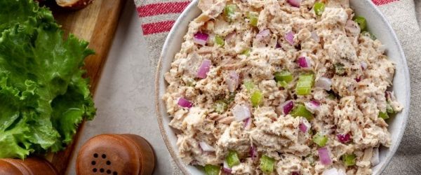 Vegan Tuna Salad With Artichokes