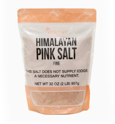 Vitacost Himalayan Pink Salt