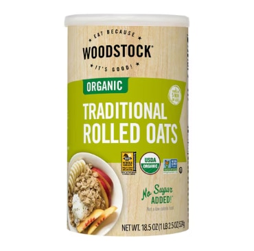 Woodstock Non-GMO Organic Rolled Oats