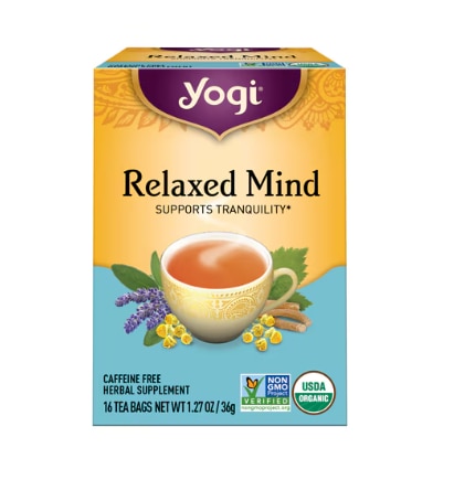 Yogi Tea Relaxed Mind Organic Caffeine Free