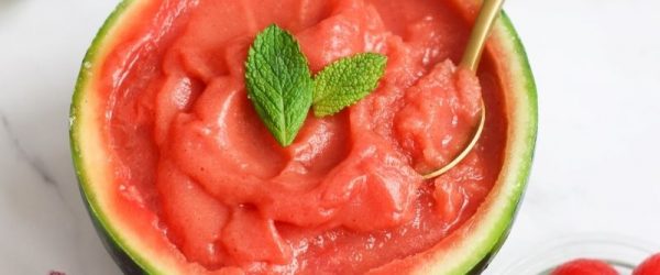 easy watermelon sorbet