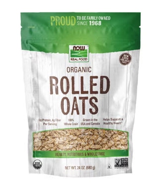 now rolled oats