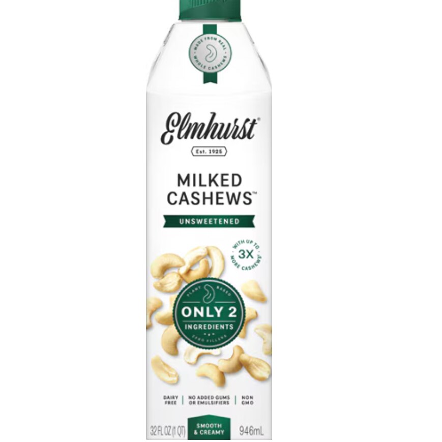 Elmhurst Unsweetened Milked Cashews Elmhurst Unsweetened Milked Cashews