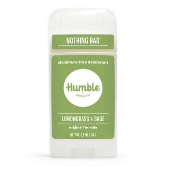 Humble Brands Deodorant Original Formula Lemongrass & Sage -- 2.5 oz
