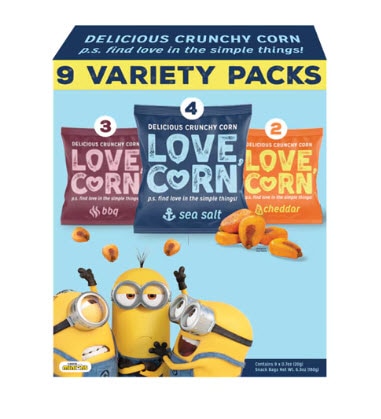 Love Corn Crunchy Corn Variety Pack -- 6.3 oz
