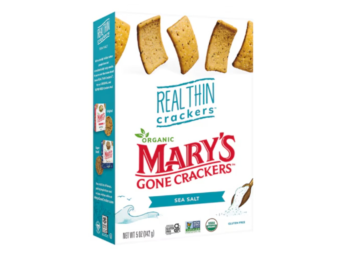 Mary's Gone Crackers Real Thin Crackers with Sea Salt
