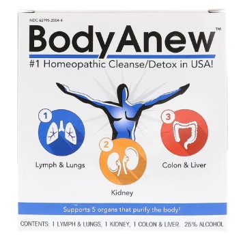 MediNatura BodyAnew Homeopathic Cleanse-Detox Kit