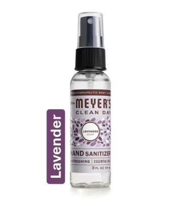 Mrs. Meyer's Clean Day Hand Sanitizer Lavender -- 2 fl oz