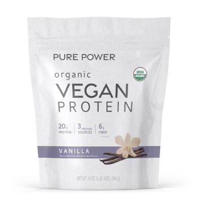 Pure Power Organic Vegan Protein Vanilla