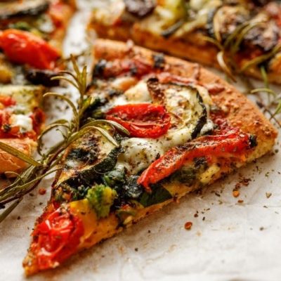 Summer Garden Veggie Pizza