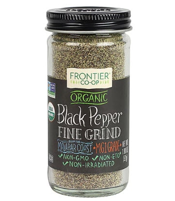 black pepper ground