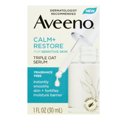 Aveeno Calm + Restore Triple Oat Serum for Sensitive Skin
