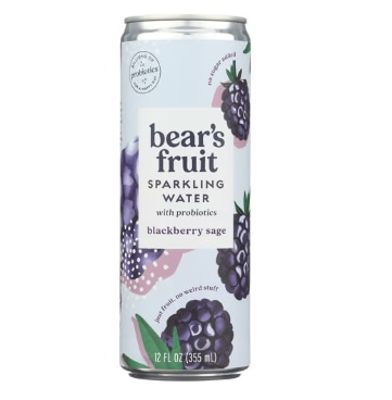 Bear's Fruit Sparling Water With Probiotics