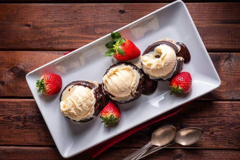 Chocolate Pumpkin Lava Cake (Gluten-Free)