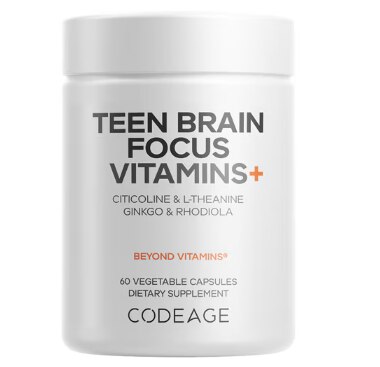 Codeage Teen Brain Focus Vitamins+
