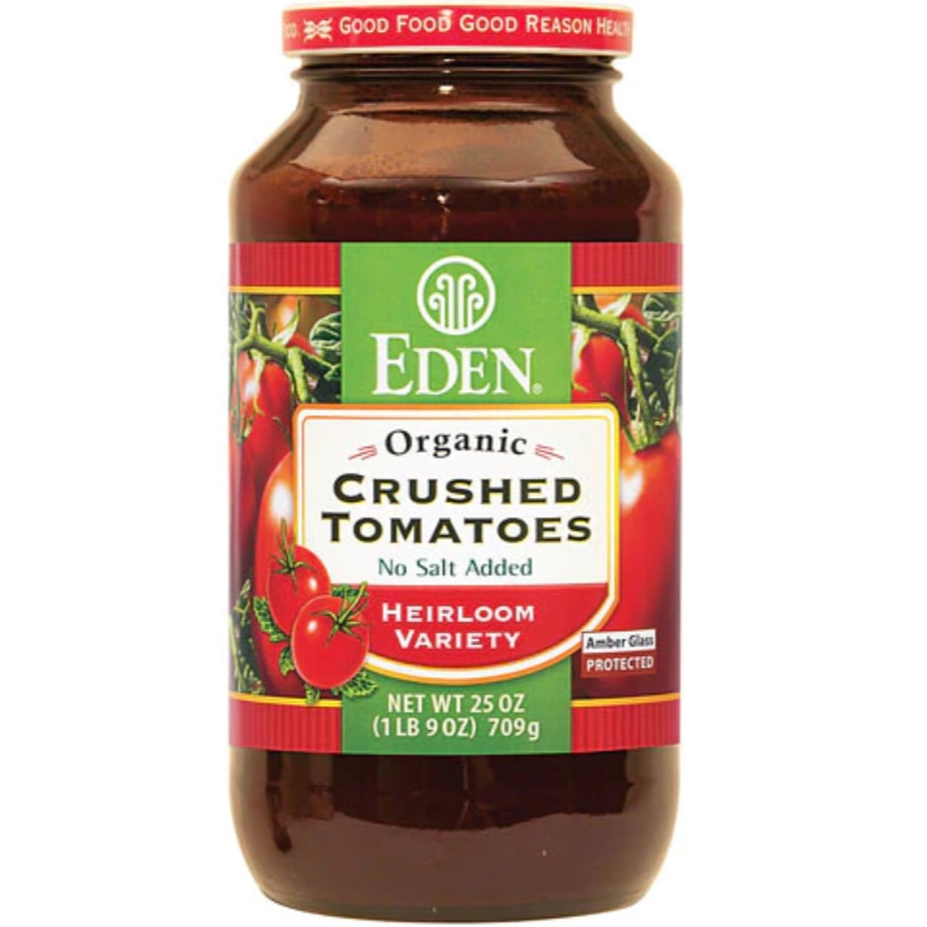 Eden Foods Organic Crushed Tomatoes Heirloom Variety - No Salt Added