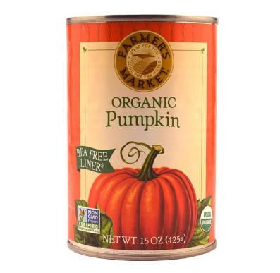 Farmer's Market Organic Pumpkin Puree