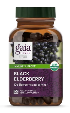 Gaia Herbs Black Elderberry Immune Support