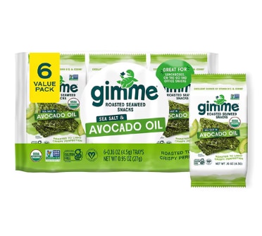 GimMe Organic Roasted Seaweed Snacks