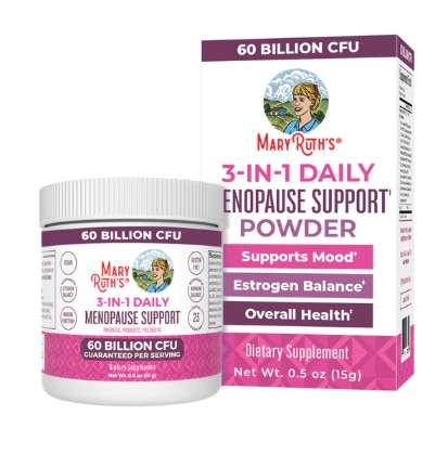 MaryRuth's Women's 3-in-1 Menopause Support Probiotic Powder