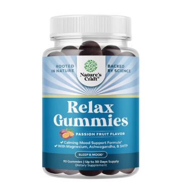 Nature's Craft Relax Gummies Passion Fruit