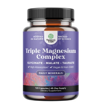 Nature's Craft Triple Magnesium Complex Daily Minerals