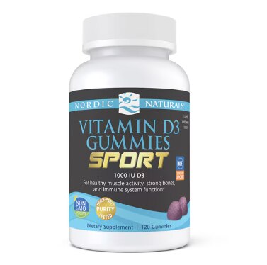 Nordic Naturals Vitamin D3 Gummies Sport