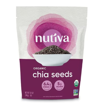 Nutiva Organic Black Chia Seeds