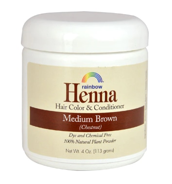 Rainbow Research Henna Hair Color and Conditioner Medium Brown Chestnut