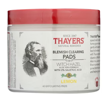Thayers Witch Hazel Blemish Clearing Pads
