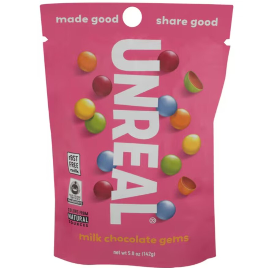Unreal Milk Chocolate Gems Candies